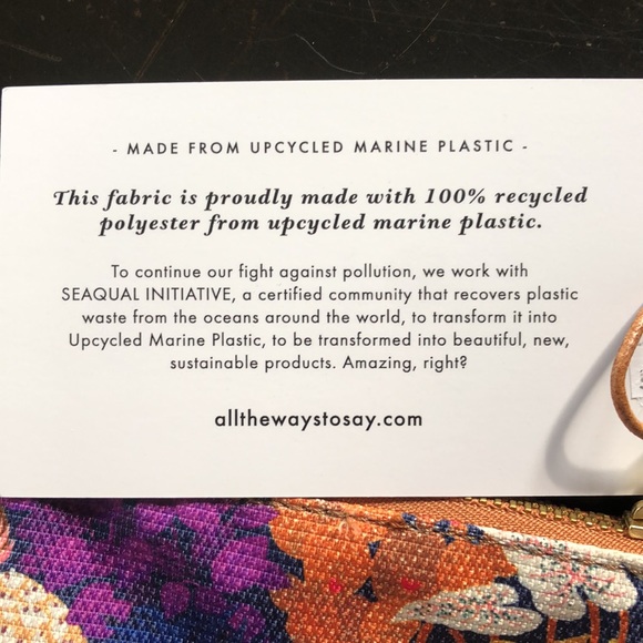 NWT All the Ways to Say clutch bag - Picture 6 of 7